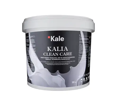 Шелковистая матовая интерьерная краска на водной основе 5158 Kalia Clean Care белая, 15 л., Kalekim